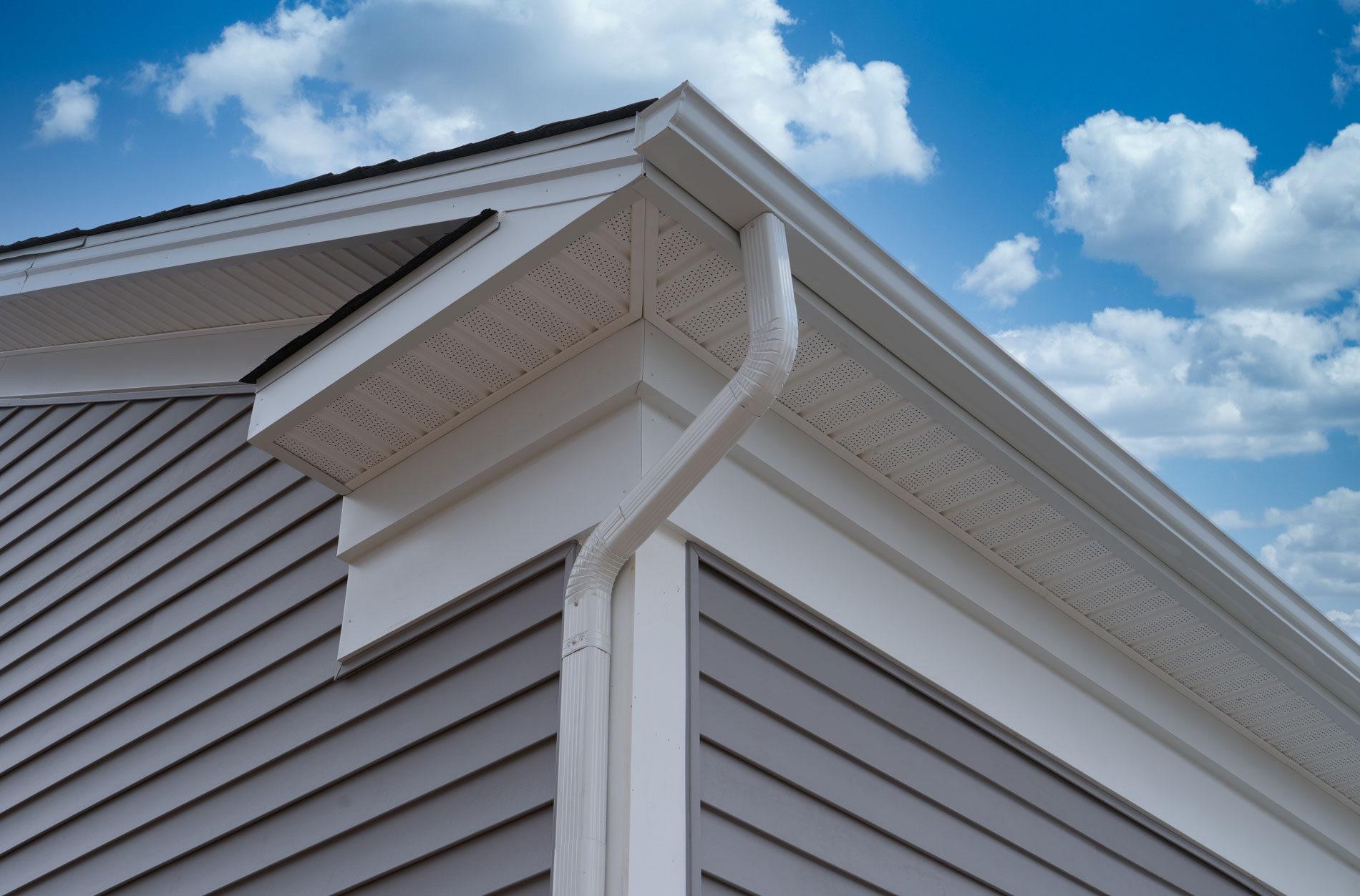 UPVC-and-composite-cladding-gutter-facia-soffit-and-downpipe-clean-by-Ian-Bull-Ltd-Professional-Window-Cleaning-Contractors-Fareham-Hampshire